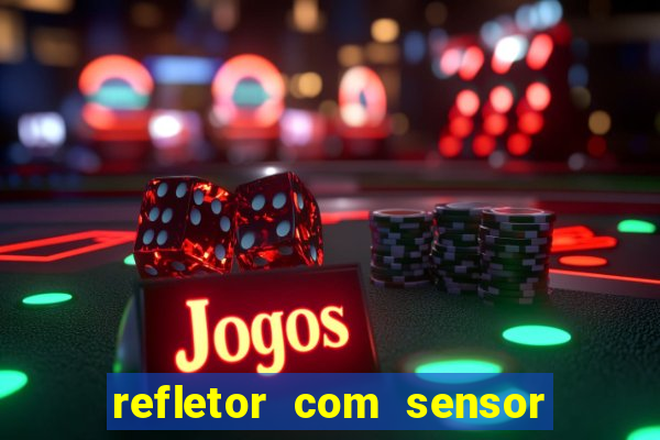 refletor com sensor noturno como instalar